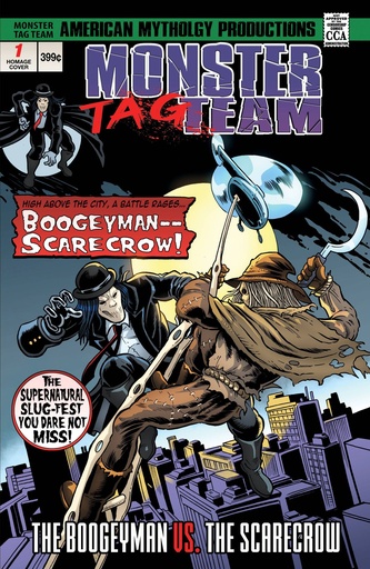 [FEB251355] Monster Tag Team: Boogeyman vs. Scarecrow #1 (Cover C Buz Hasson & Ken Haeser Homage Variant)