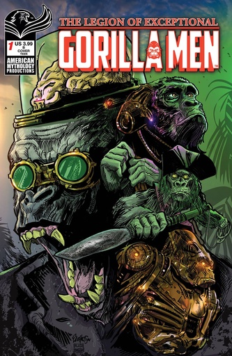 [FEB251347] The Legion of Exceptional Gorilla Men #1 (Cover B Buz Hasson)
