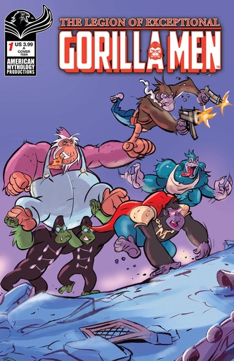 [FEB251346] The Legion of Exceptional Gorilla Men #1 (Cover A Robert Ahmad)