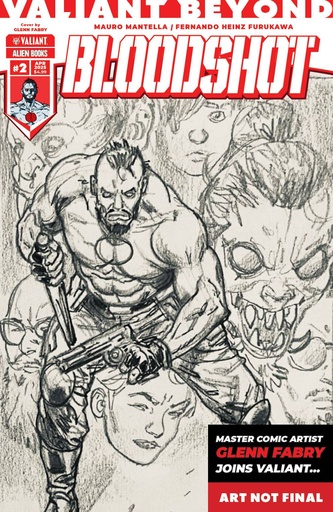 [FEB251262] Valiant Beyond: Bloodshot #2 (Cover A Glenn Fabry)