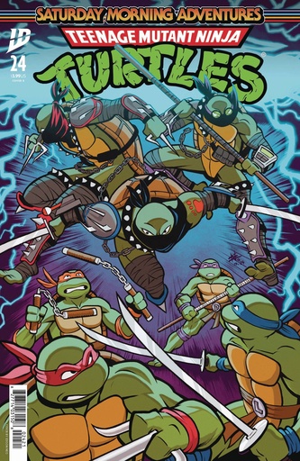 [FEB251223] TMNT: Saturday Morning Adventures Continued #24 (Cover B Edison Neo)