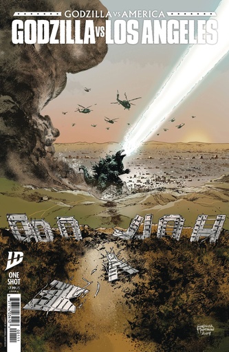 [FEB251188] Godzilla vs. America #1 (Los Angeles Cover A Gabriel Hardman)