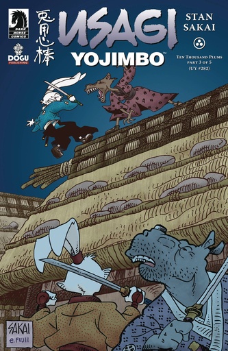Usagi Yojimbo: Ten Thousand Plums #3 (Cover A Stan Sakai)