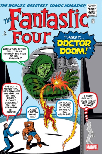 [FEB250986] Fantastic Four #5 (Facsimile Edition Foil Variant)