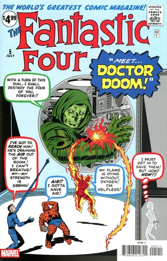 Fantastic Four #5 (Facsimile Edition)