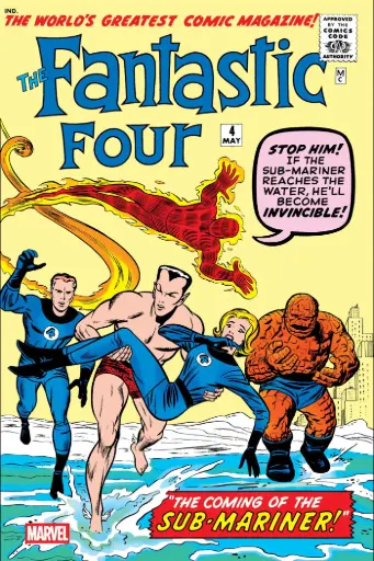 [FEB250892] Fantastic Four #4 (Facsimile Edition Foil Variant)