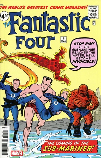 [FEB250890] Fantastic Four #4 (Facsimile Edition)
