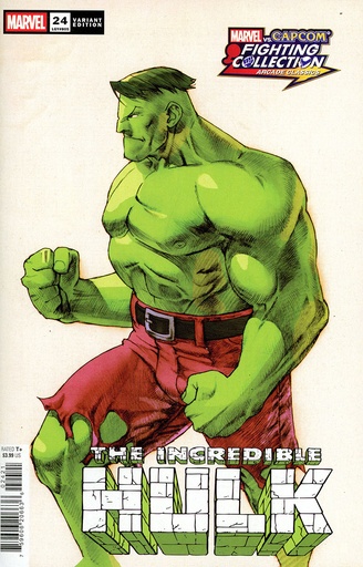 [FEB250880] Incredible Hulk #24 (Bengus Marvel vs. Capcom Variant)