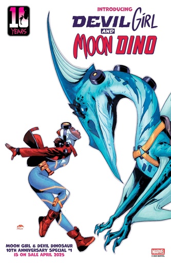 [FEB250790] Moon Girl & Devil Dinosaur 10th Anniversary Special #1 (Anand Ramcheron Variant)