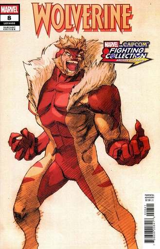 [FEB250745] Wolverine #8 (Bengus Marvel vs. Capcom)
