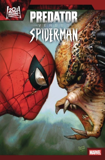 [FEB250681] Predator vs. Spider-Man #1 of 4 (Ryan Brown Variant)