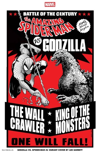 [FEB250614] Godzilla vs. Spider-Man #1 (Lee Garbett Versus Variant)