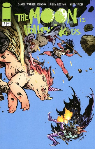 [FEB250538] The Moon Is Following Us #8 of 10 (Cover B Daniel Warren Johnson & Mike Spicer)