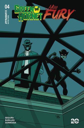 [FEB250288] Green Hornet/Miss Fury #4 (Cover D Jacob Edgar)