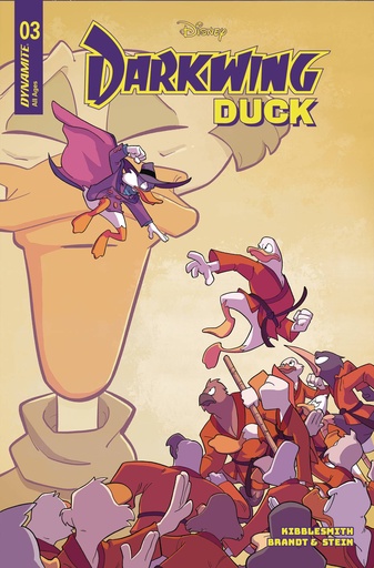 [FEB250237] Darkwing Duck #3 (Cover C Ted Brandt & Ro Stein)