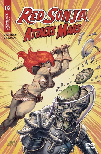 [FEB250207] Red Sonja Attacks Mars #2 (Cover A Joseph Michael Linsner)