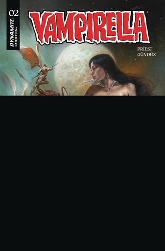 [FEB250188] Vampirella #2 (Cover J Lucio Parrillo Black Bag Risque Variant)