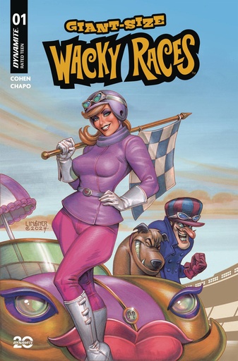 [FEB250152] Giant-Size Wacky Races #1 (Cover A Joseph Michael Linsner)