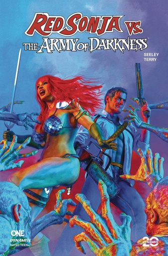 [FEB250118] Red Sonja vs. The Army of Darkness #1 (Cover E Mark Spears Foil Variant)