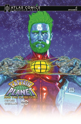 [FEB250104] Captain Planet #1 (Cover H Mark Spears Atlas Edition Signed By David Pepose)