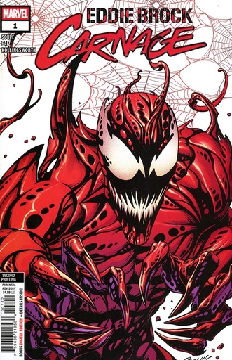 [JAN257036] Eddie Brock: Carnage #1 (2nd Printing Mark Bagley Variant)