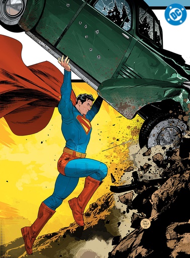 [JAN257510] Action Comics #1 (Superman Day 2025 Golden Age Sized Facsimile Edition Homage Variant)