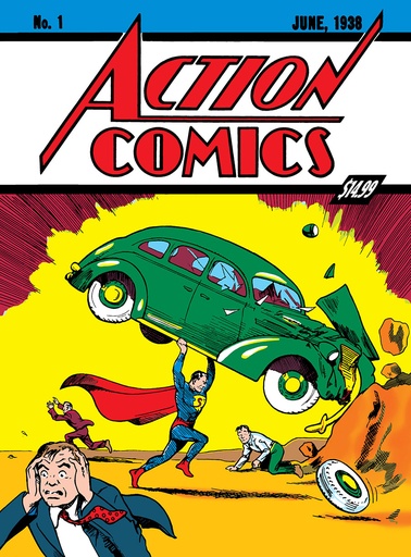 [JAN257509] Action Comics #1 (Superman Day 2025 Golden Age Sized Facsimile Edition Foil Variant)