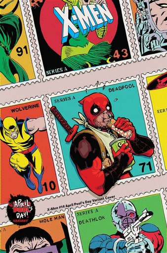 [DEC247065] X-Men #14 (David Lopez April Pool's Day Variant)