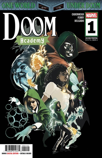 [JAN257287] Doom Academy #1 of 5 (2nd Printing Pablo Villalobos Variant)