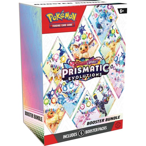 [POK10010111-BX] Pokémon - Scarlet & Violet 8.5: Prismatic Evolutions Booster Box (6 packs)