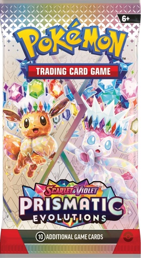 [POK10010111-PK] Pokémon - Scarlet & Violet 8.5: Prismatic Evolutions Booster Pack