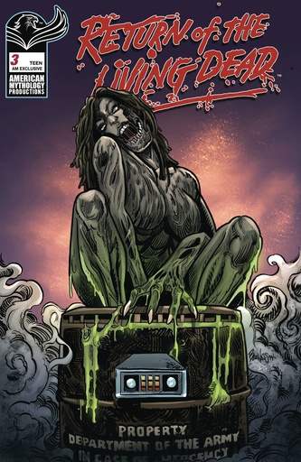 [JAN251347] Return of the Living Dead #3 (Cover F Buz Hasson American Mythology Exclusive Variant)