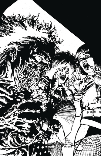 [JAN251346] Return of the Living Dead #3 (Roy Alan Martinez B&W Limited Variant)
