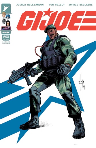 [JAN258462] GI Joe #3 (2nd Printing Cover A Jason Howard GI Joe Variant)