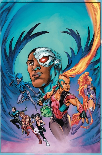 [MAR253127] Titans #23 (Cover B Tom Raney Card Stock Variant)