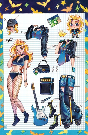 [MAR253093] Birds Of Prey #21 (Cover C Rian Gonzales Card Stock Variant)