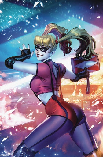 [MAR253083] Harley Quinn #51 (Cover C Noobovich Card Stock Variant)