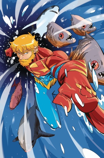 [MAR253067] Aquaman #5 (Cover D Daniele Di Nicuolo Supersmash-Up Card Stock Variant)