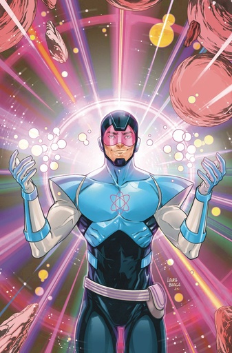 [MAR253043] Justice League: The Atom Project #5 of 6 (Cover B Laura Braga Card Stock Variant)