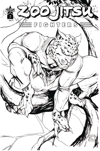 [FEB257117] Zoo Jitsu Fighters #2 (Cover G Ale Garza B&W Variant)