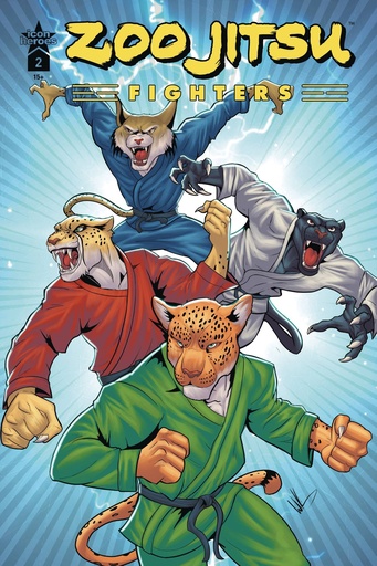 [FEB257112] Zoo Jitsu Fighters #2 (Cover B Wade King)