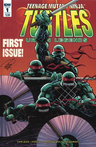 [MAR180422] Teenage Mutant Ninja Turtles: Urban Legends #1 (Cover B Erik Larsen)