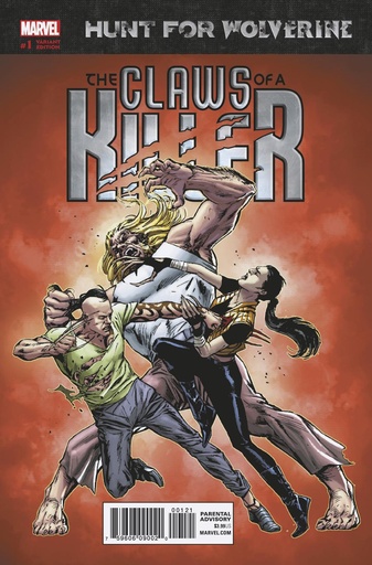 [MAR180821] Hunt for Wolverine: Claws of a Killer #1 of 4 (Butch Guice Variant)