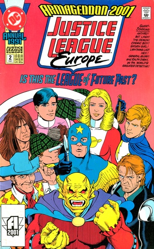 Justice League Europe Annual #2