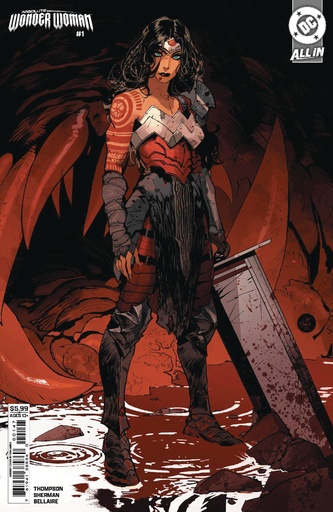 [FEB257812] Absolute Wonder Woman #1 (5th Printing Cover B Dan Mora Card Stock Variant)
