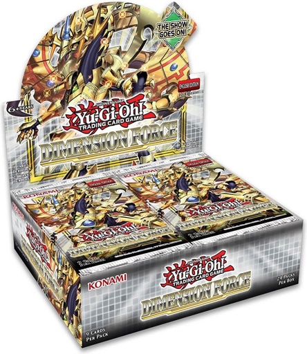 [KON94337] Yu-Gi-Oh! - Dimension Force Booster Box (24 packs)