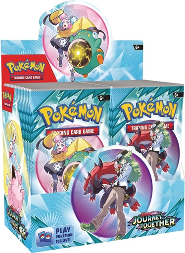 [POK1010125101] Pokémon - Scarlet & Violet 9: Journey Together Booster Box (36 packs)