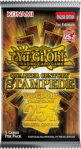 [KON19050-PK] Yu-Gi-Oh! - Quarter Century Stampede Booster Pack