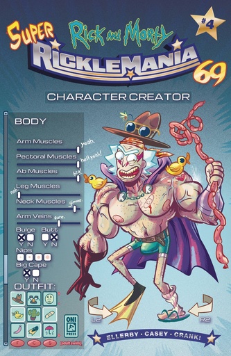 [MAR251542] Rick and Morty: Ricklemania #4 (Cover B Fred C Stresing)