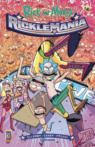 [MAR251541] Rick and Morty: Ricklemania #4 (Cover A Marc Ellerby)
